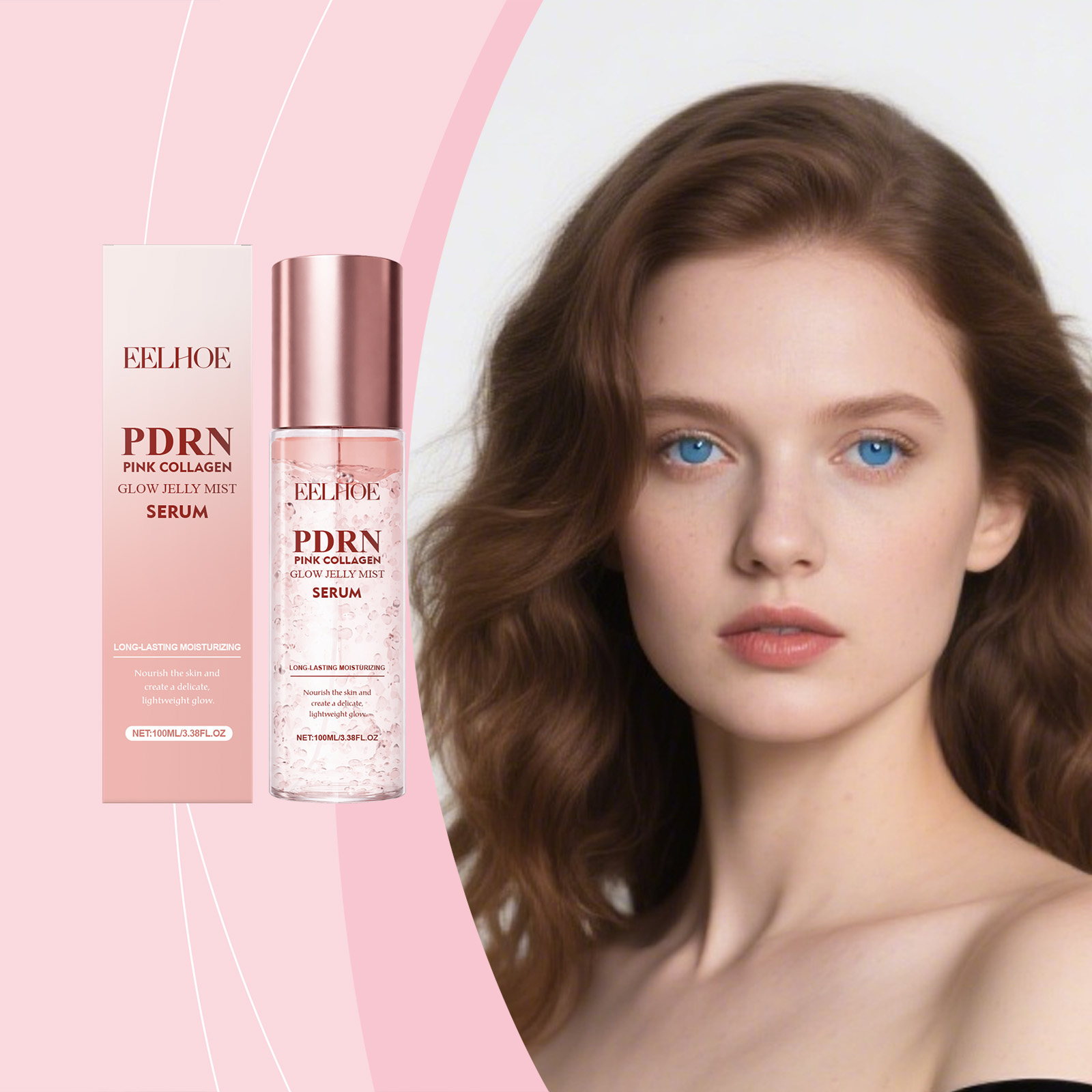 Essence Serum Toner - コラーゲン エッセンス スプレー スムージング フェイシャル ミスト
