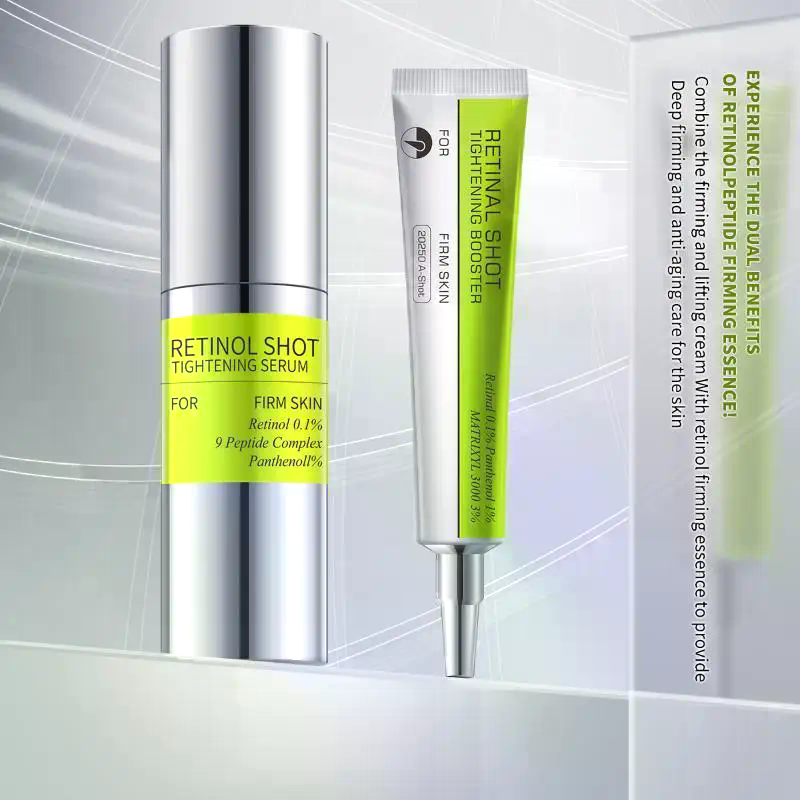 Korean Skincare Routine - /YOV/ザ・A レチナタイトニングブースター ファームスキンアイクリーム 15ml フェイスセラム 30ml