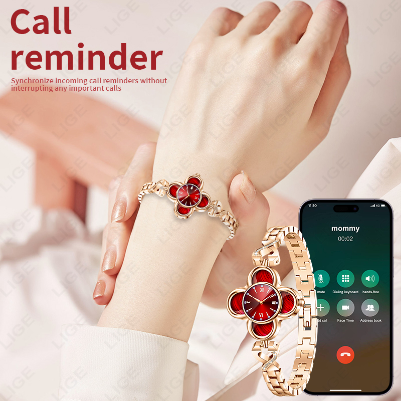 ダイヤモンドセットカラーライト高級感のある巾着式スマートウォ - Korean Luxury Lifestyle のレビューと価格