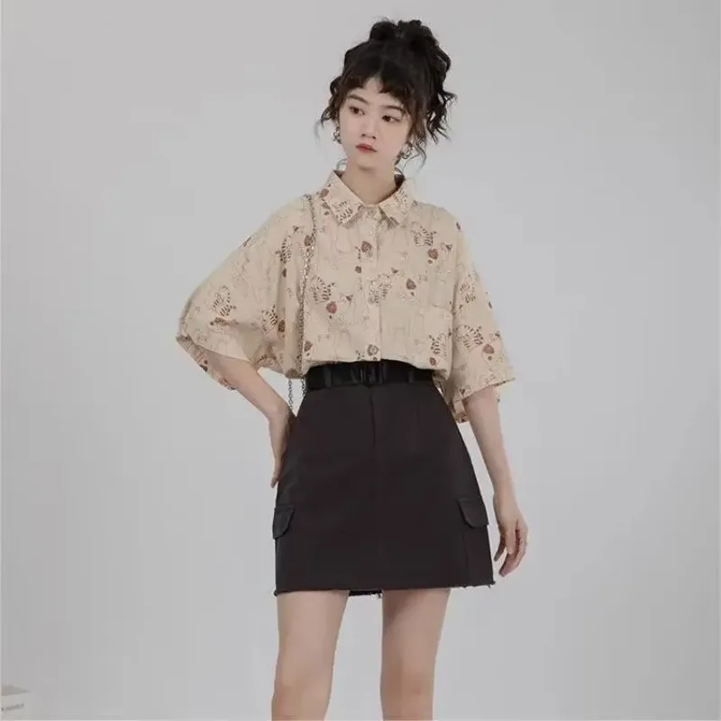 シャツ女性コーデュロイパッチポケットシャツドレッシーカジュア - Korean Lifestyle Student のレビューと価格