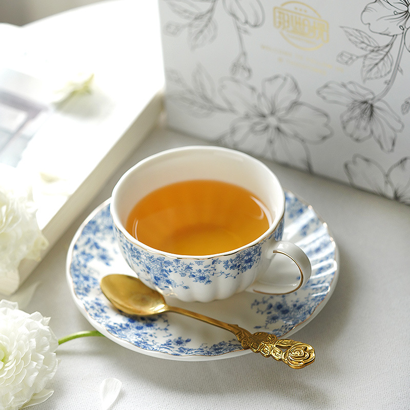 イングリッシュスタイルのアフタヌーンティーセット、フラワーテ - Korean Tea Set のレビューと価格