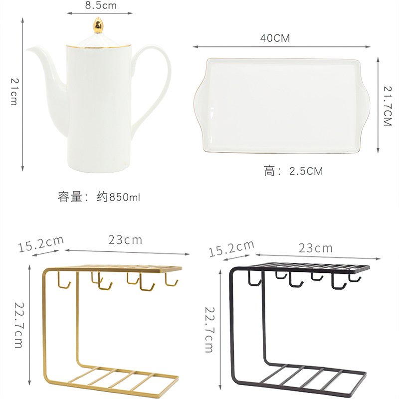 ティーまたはコーヒー用のセラミック植木鉢,磁器またはキッチン - Korean Tea Set のレビューと価格