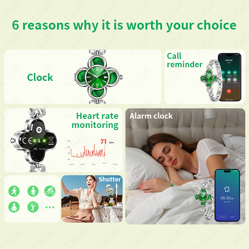 ダイヤモンドセットカラーライト高級感のある巾着式スマートウォ - Korean Luxury Lifestyle のレビューと価格