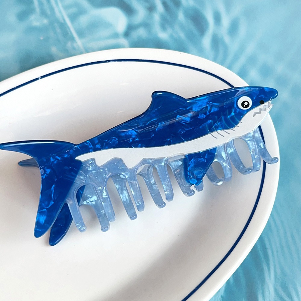 ヘアピン 海の動物 ヘアクリップ 金魚 PVC 海洋生物 魚 - Korean Girls Lifestyle のレビューと価格